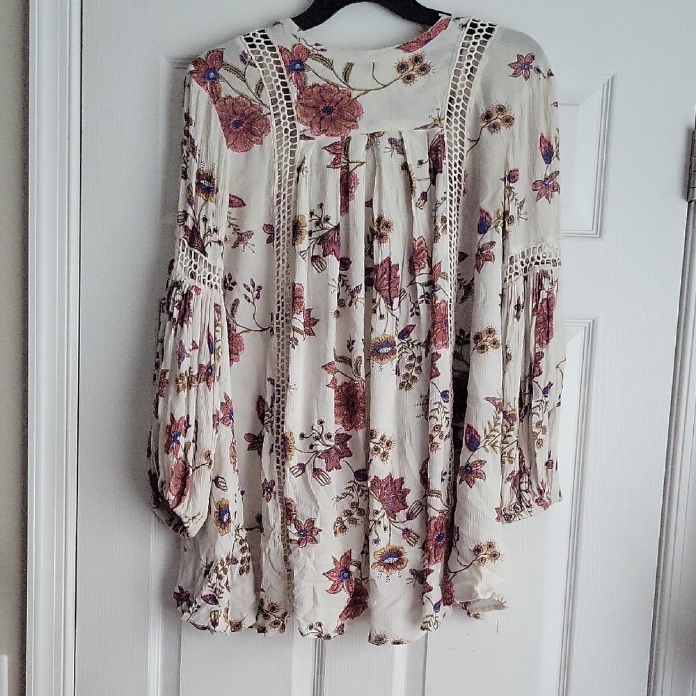 Free People Just The Two Of Us Oversized Tunic - Picture 6 of 11